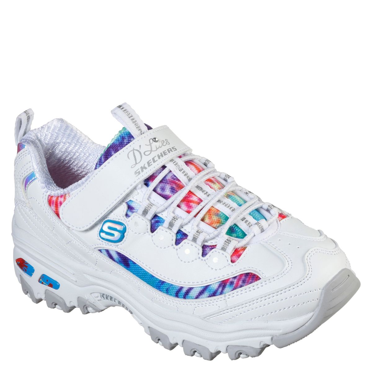 SKECHERS - Dlites Zapatilla Urbana Niña Blanca