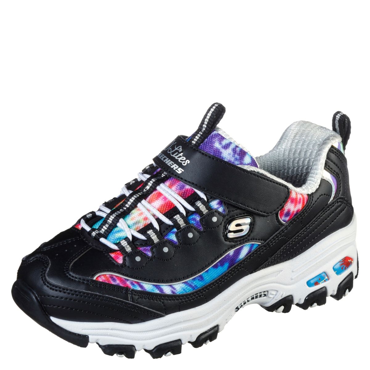 SKECHERS - Dlites Zapatilla Urbana Niña Negra