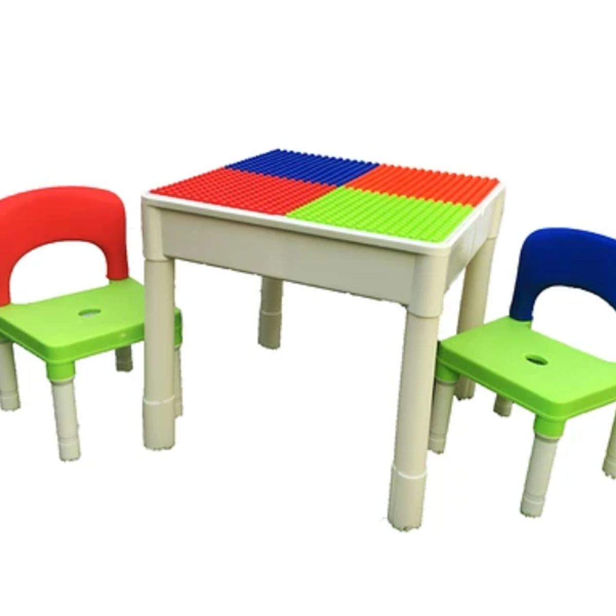 KIDSCOOL - Juego De Mesa Multifuncional + 2 Sillas Multicolor