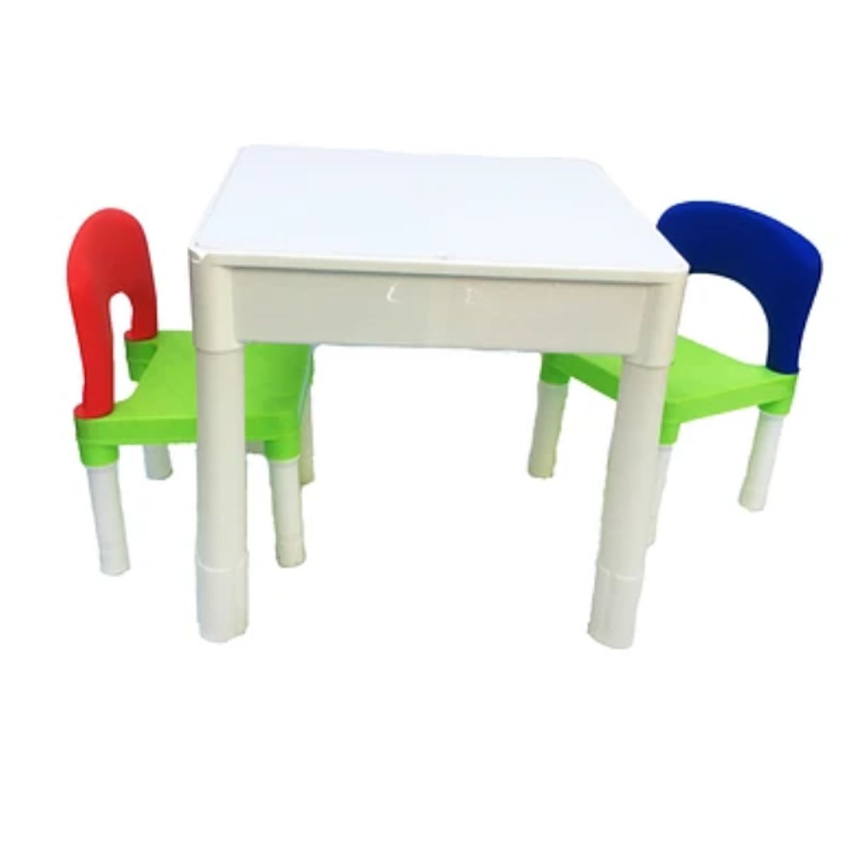 KIDSCOOL - Juego De Mesa Multifuncional + 2 Sillas Multicolor