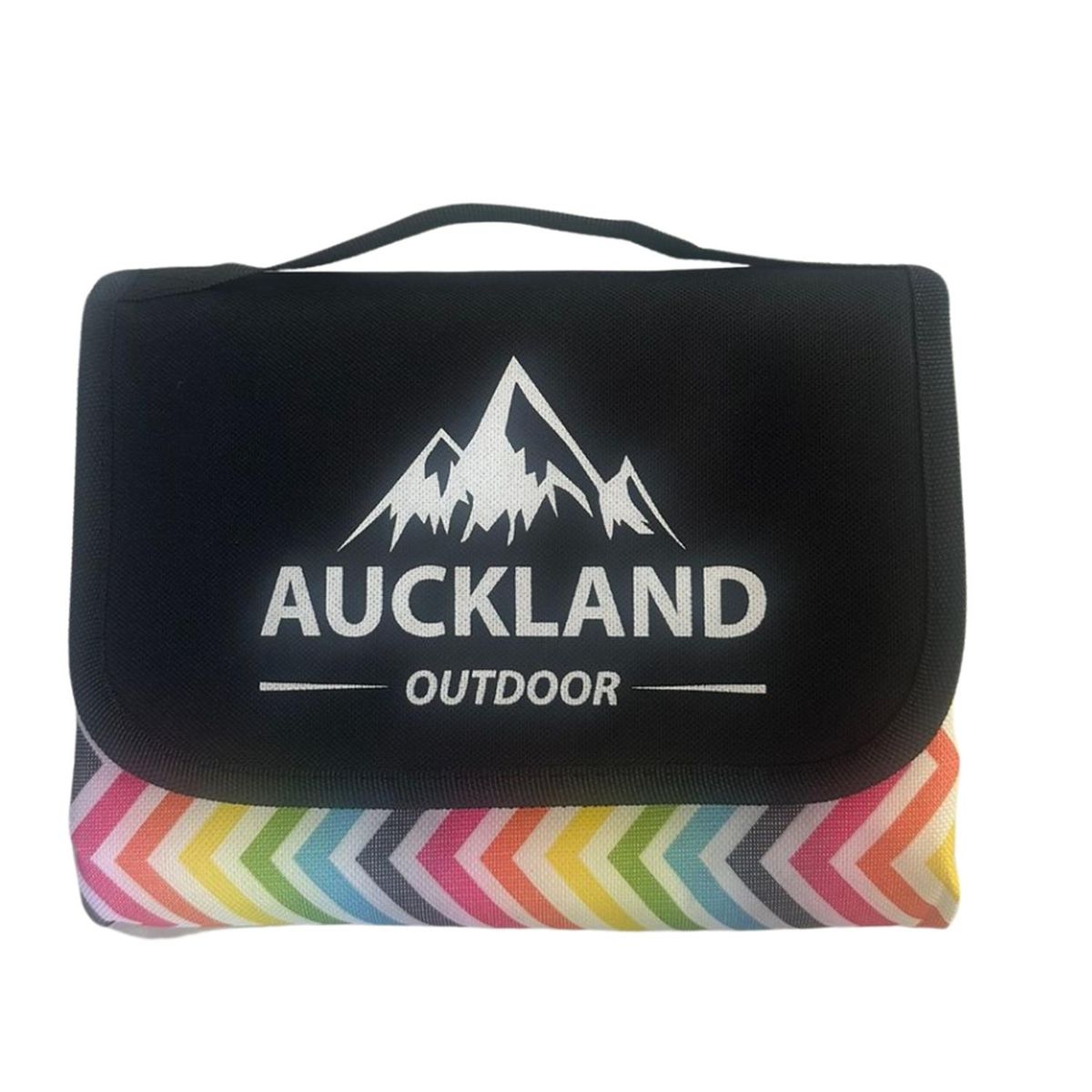 AUCKLAND OUTDOOR - Manta Picnic Impermeable Arcoiris 150X180Cm Camping Playa