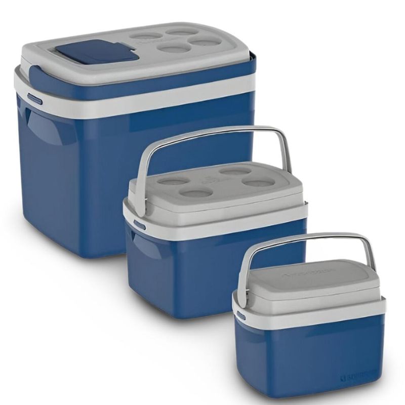 SOPRANO - Pack Nevera Cooler 3x1 Deluxe Edition Soprano 32L/12L/5L BL - Azul