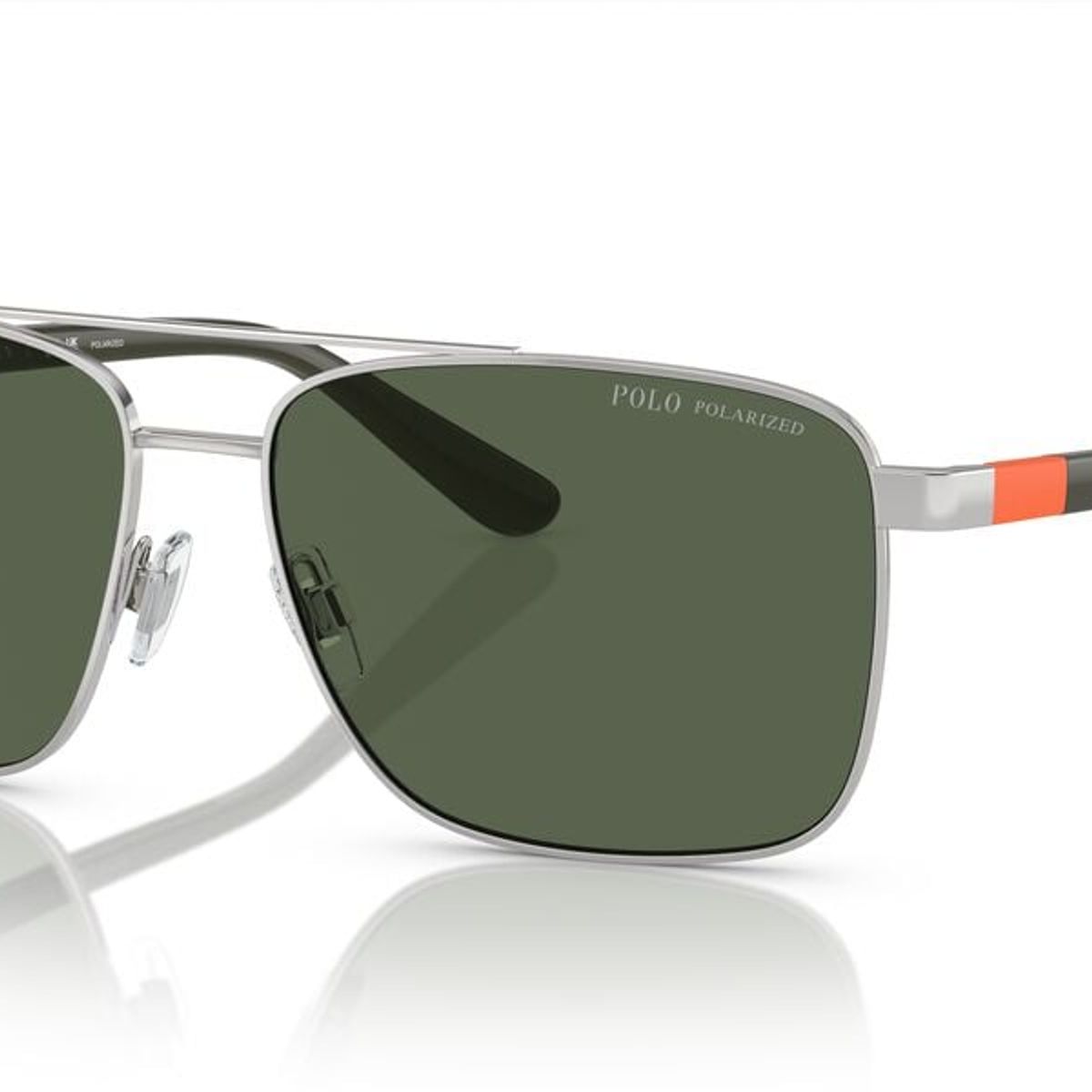 RALPH LAUREN - Anteojos De Sol Polo Rl PH3137  Plateado Hombre