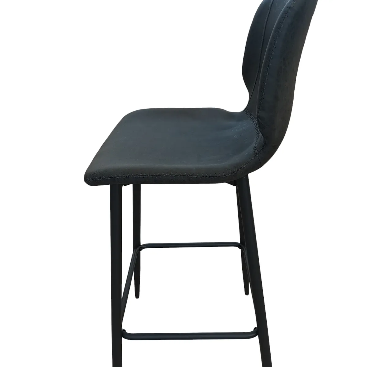 GENERICO - Silla de Bar New York 73 cm Gris 6 Unidades