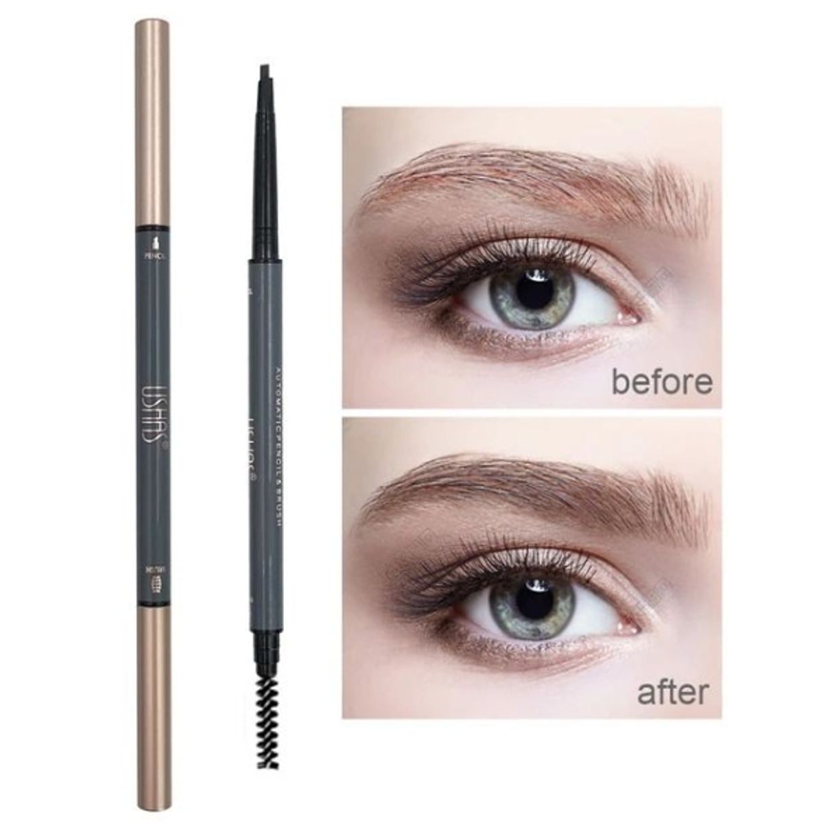 USHAS - Lápiz De Cejas Efecto Natural 06