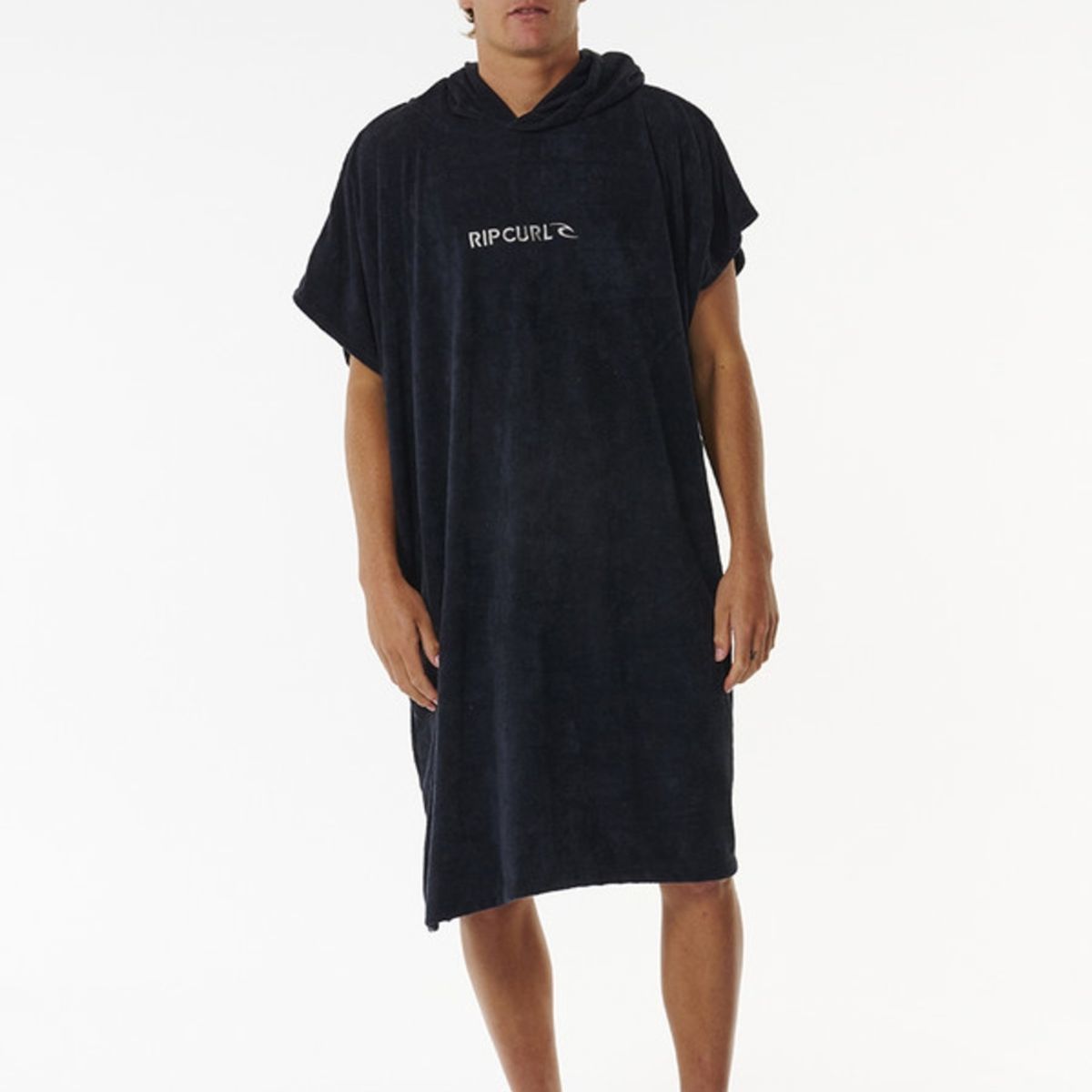 RIP CURL - Poncho Surf Series Hooded Negro Rip Curl