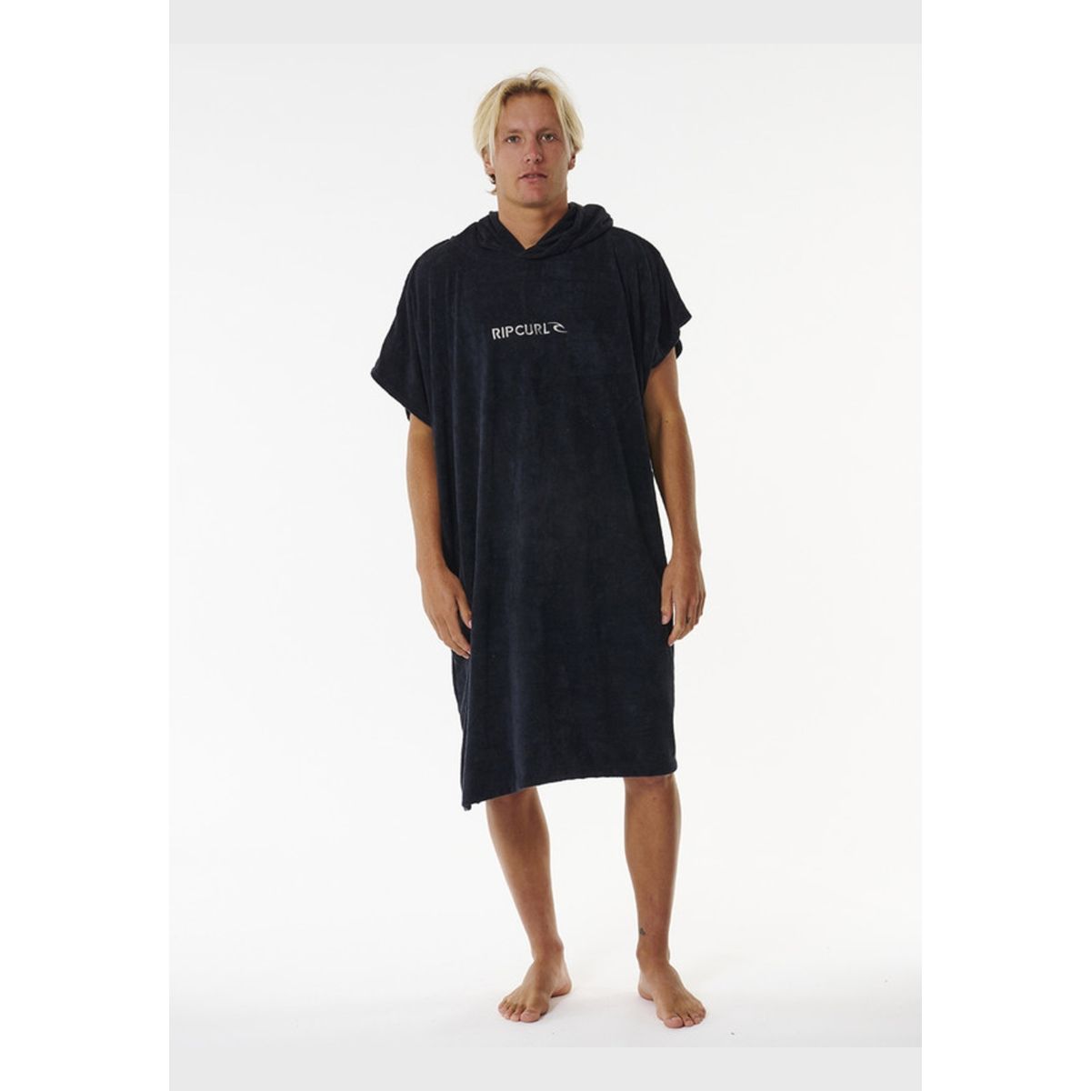 RIP CURL - Poncho Surf Series Hooded Negro Rip Curl