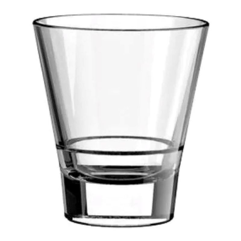 VICRILA - Vaso Vidrio Bajo Apilable Novara 210cc Vicrila
