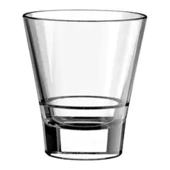 VICRILA - Vaso Vidrio Bajo Apilable Novara 210cc