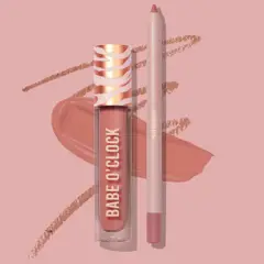BEAUTY CREATIONS - Kit De Delineador Y Labial Mate Babe Clock