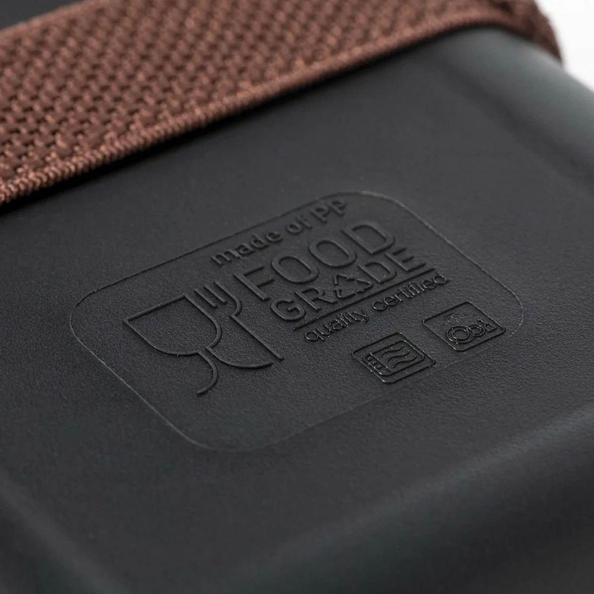 IMPORTCLICK - Contenedor Tupper Hermético PP Bambú Thadan Negro 1000 ML IMPORTCLICK