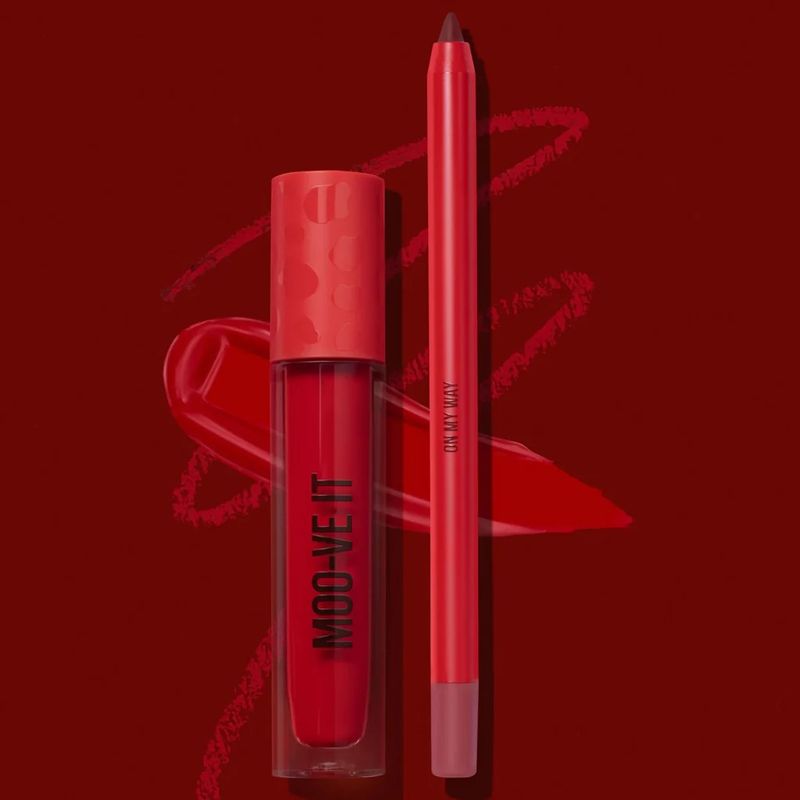 BEAUTY CREATIONS - Kit De Delineador Y Labial Mate Moo Ve It Beauty Creations.