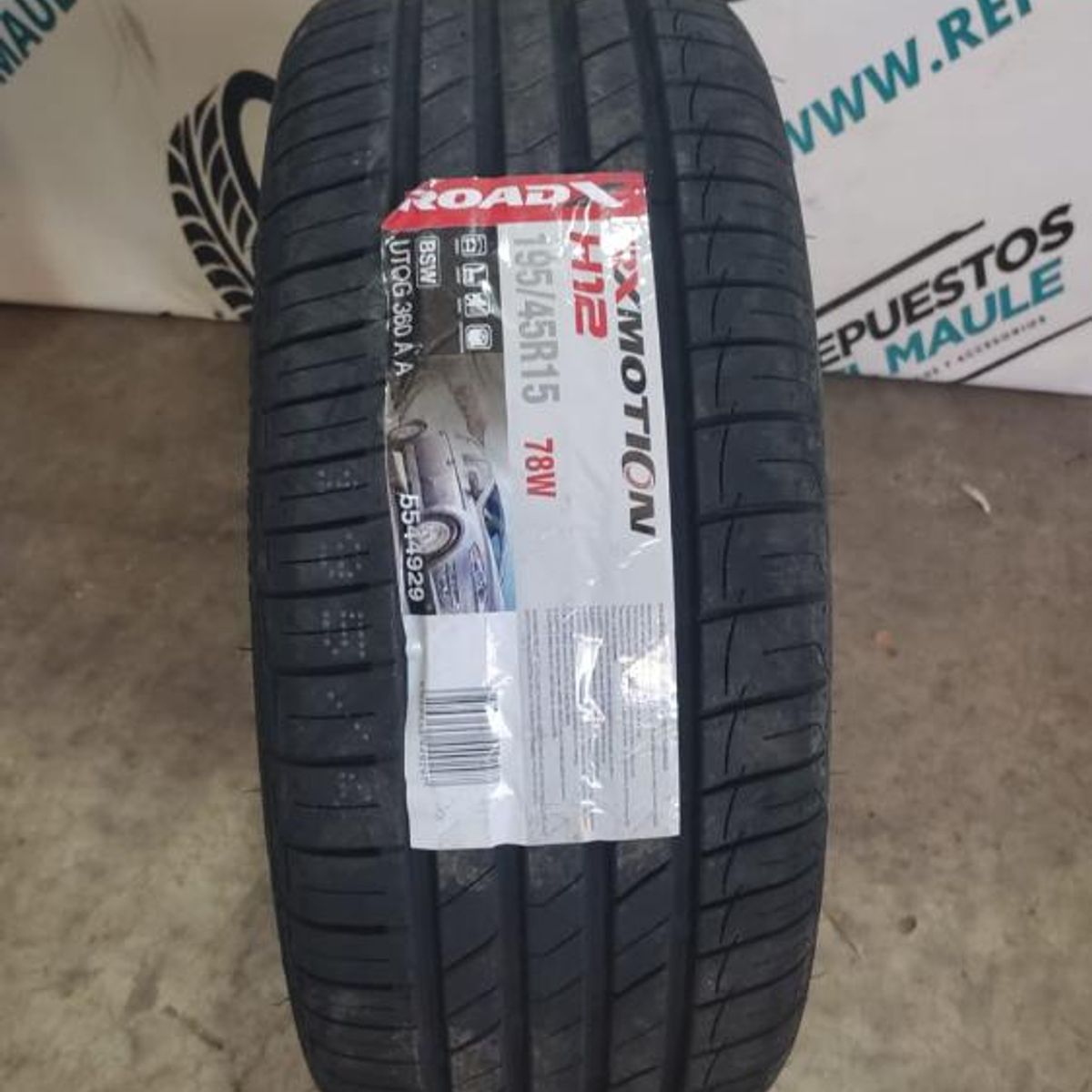 GENERICO - NEUMATICO 19545 R15 78W RXMOTION H12 ROADX HT ROADX