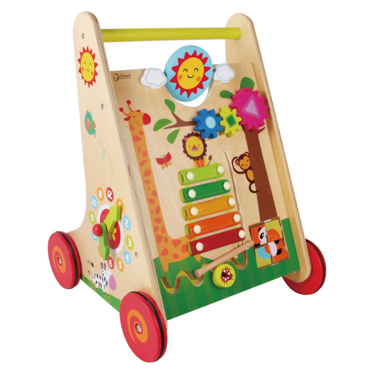 KIDSCOOL - Caminador De Madera Happy Learning Kidscool
