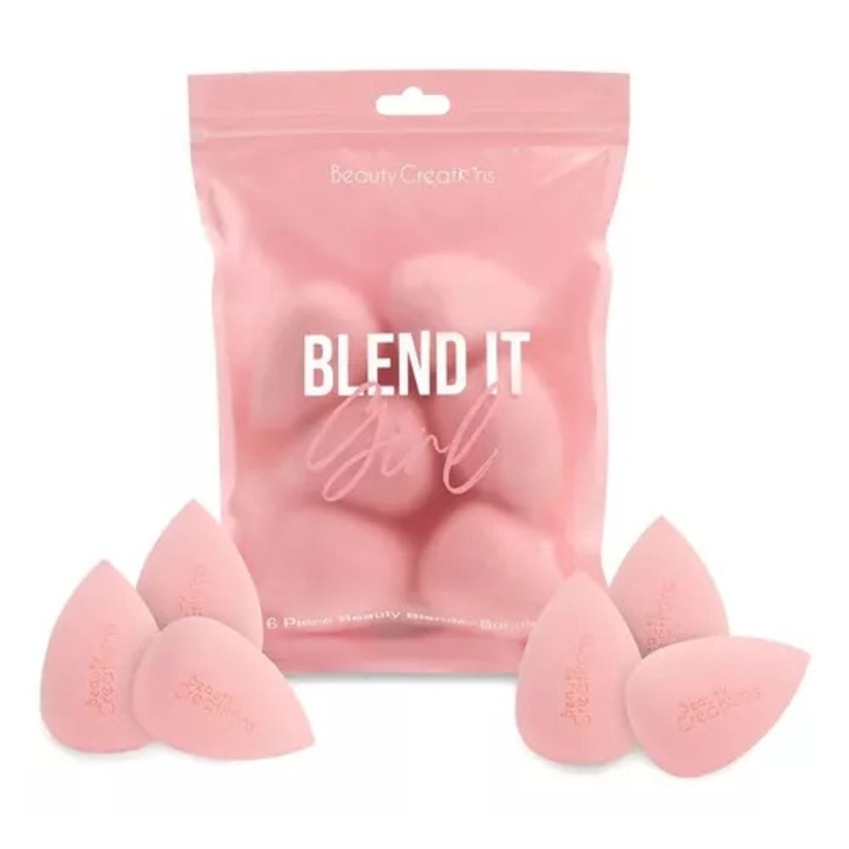 BEAUTY CREATIONS - Set De 6 Esponjas Blend It Girl Beauty Creations.