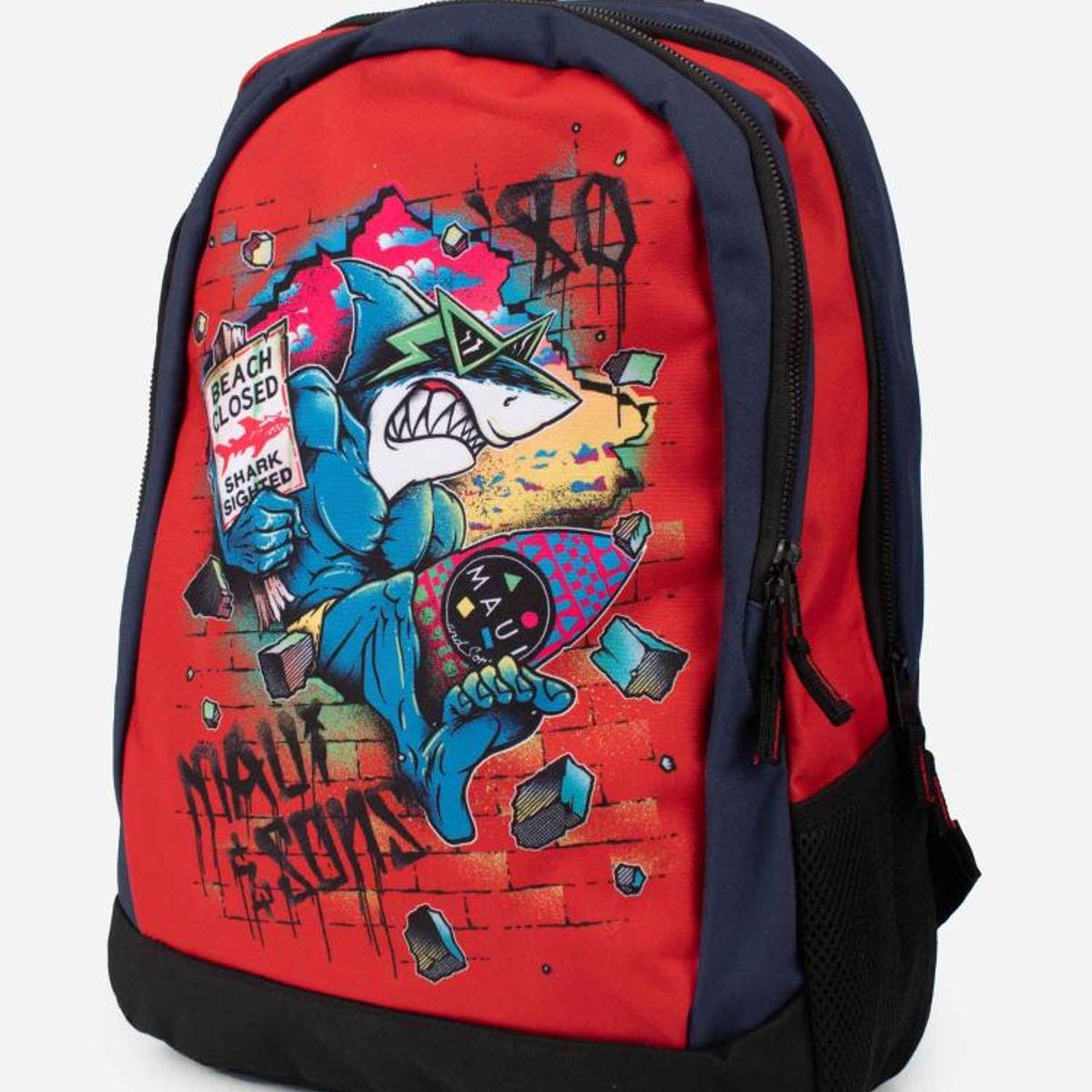 MAUI AND SONS - Mochila Breaking Barriers Naranjo Niño Maui And Sons