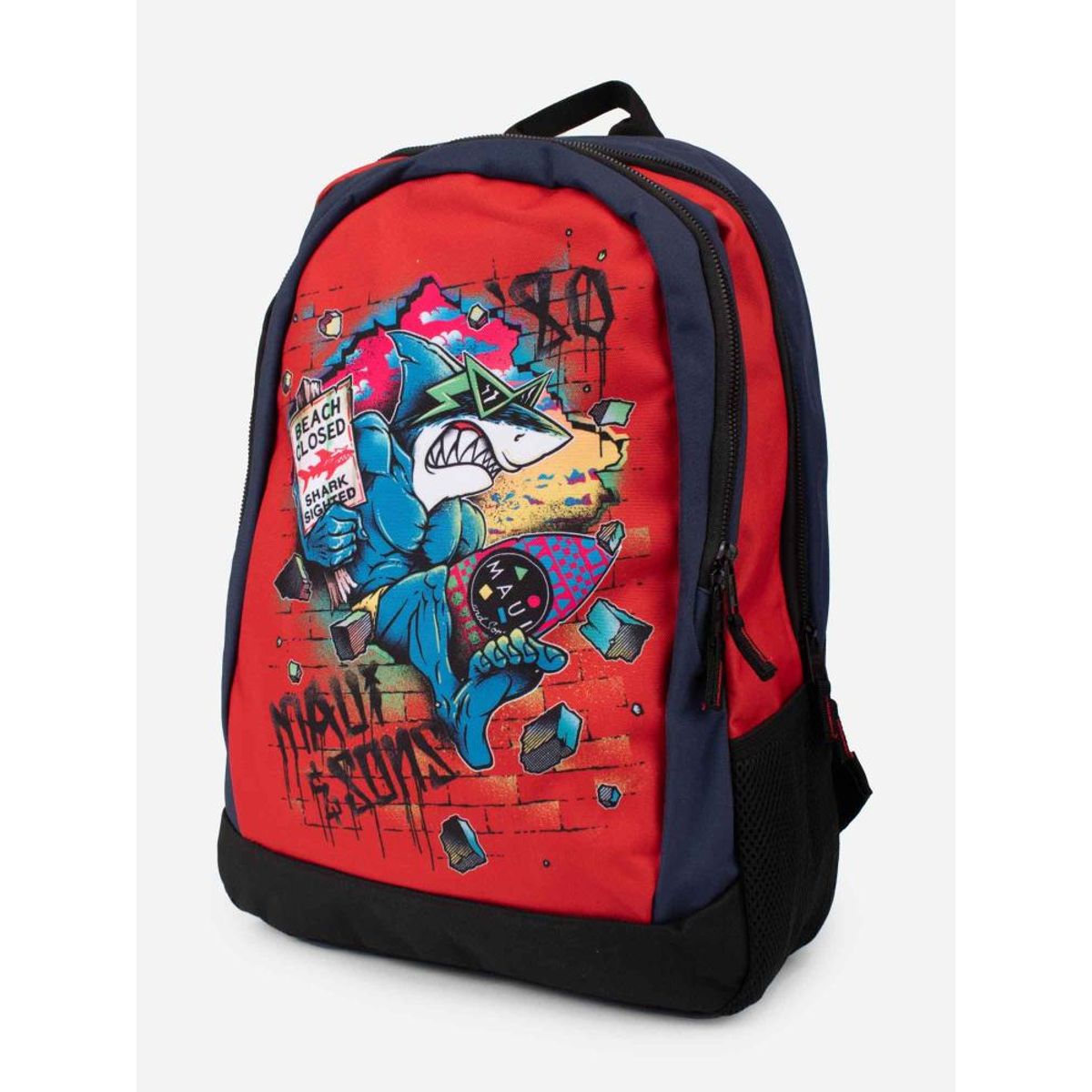 MAUI AND SONS - Mochila Breaking Barriers Naranjo Niño Maui And Sons