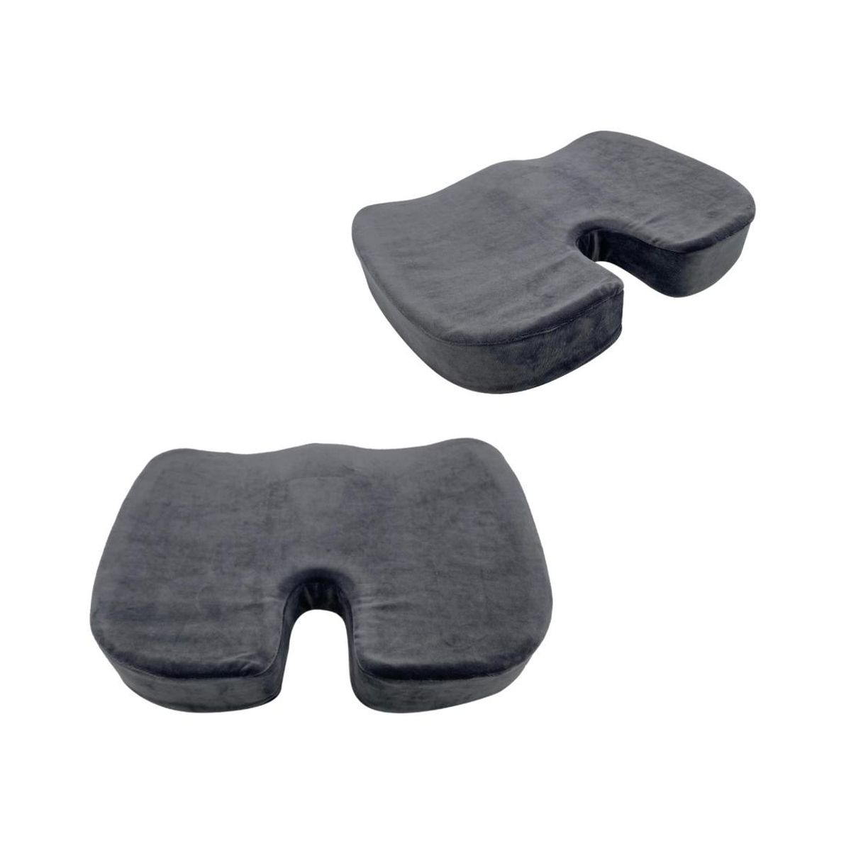 MAXCARE - Pack 2 Cojines Asiento Egonometricos Memory Foam MAXCARE