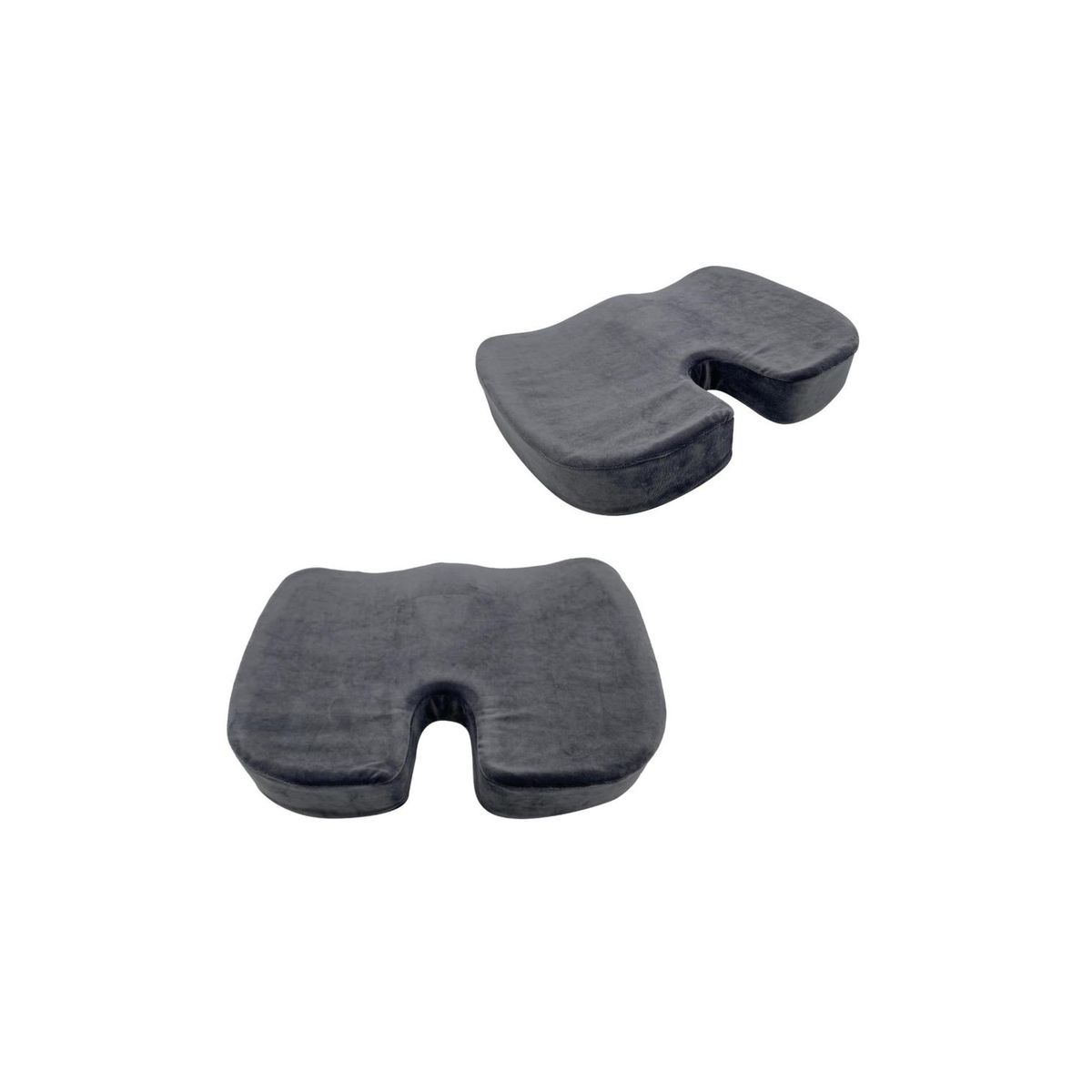 MAXCARE - Pack 2 Cojines Asiento Egonometricos Memory Foam MAXCARE