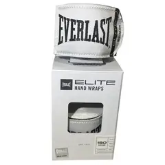 EVERLAST - Vendas de Boxeo Elite 180 Blanco