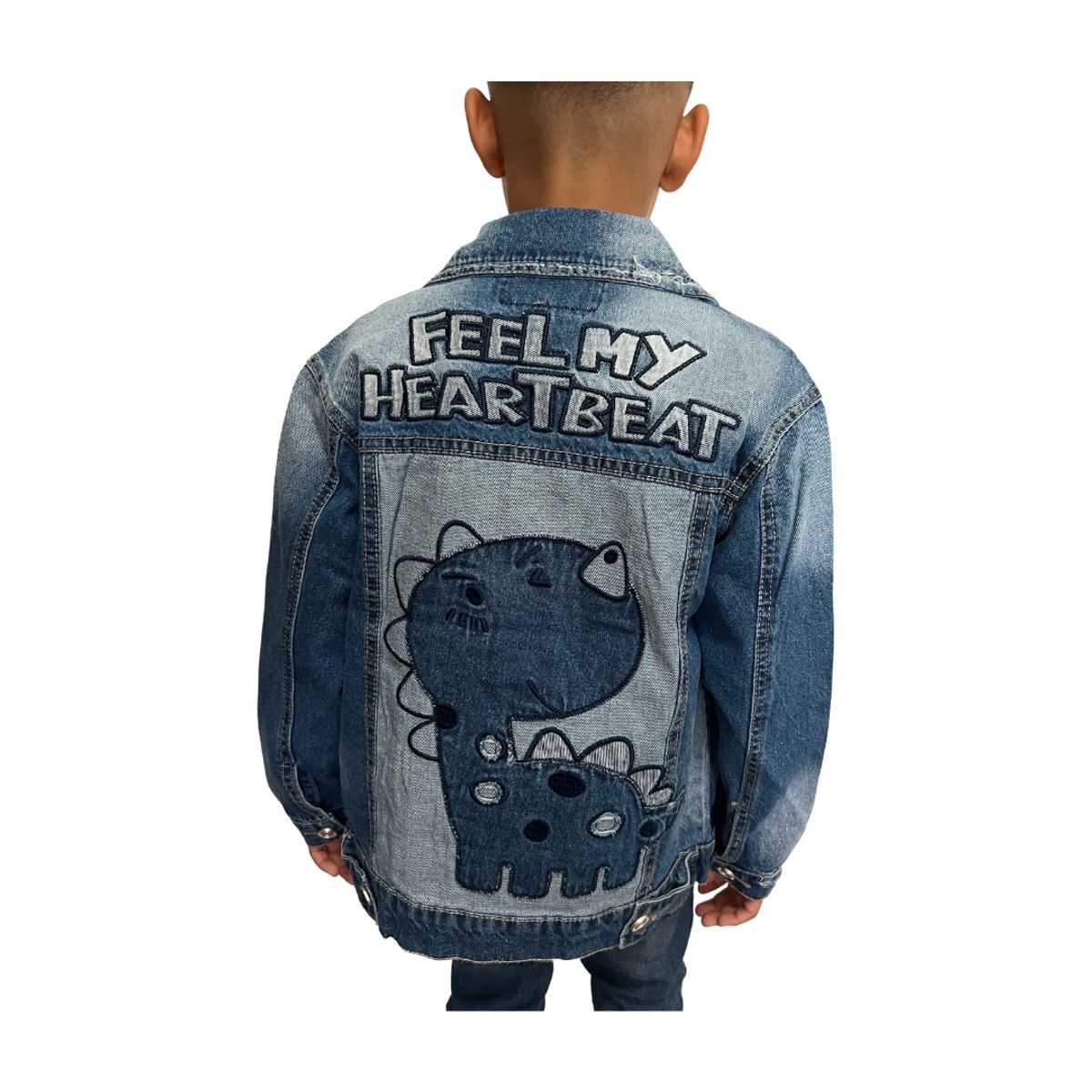 GENERICO - CHAQUETA DE JEANS MEZCLILLA PARA NIÑOS