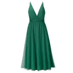 BLWOENS - Vestido casual para Mujer-Verde