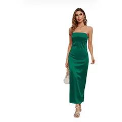 BLWOENS - Vestido casual para Mujer-Verde