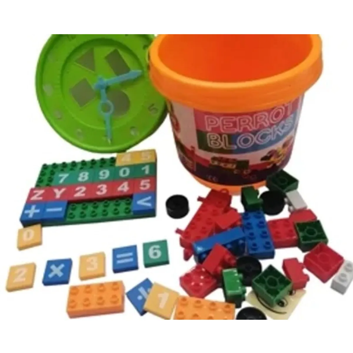 GENERICO - Tarro de Bloques Didácticos Lego Compatible GENERICO