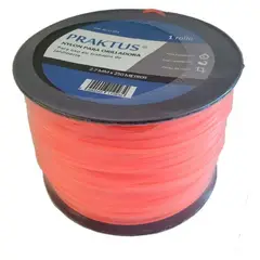 GENERICO - Nylon Para Orilladora Profesional 2,7mm, Bobina 250m.