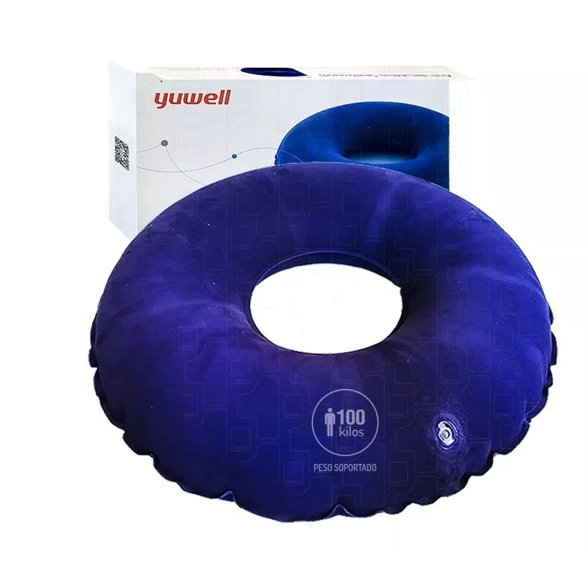 YUWELL - Cojín Ortopédico Picarón Antiescara Inflable Silla De Ruedas