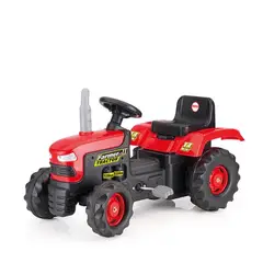 KIDSCOOL - TRACTOR A PEDALES FARMER ROJO - - 8050