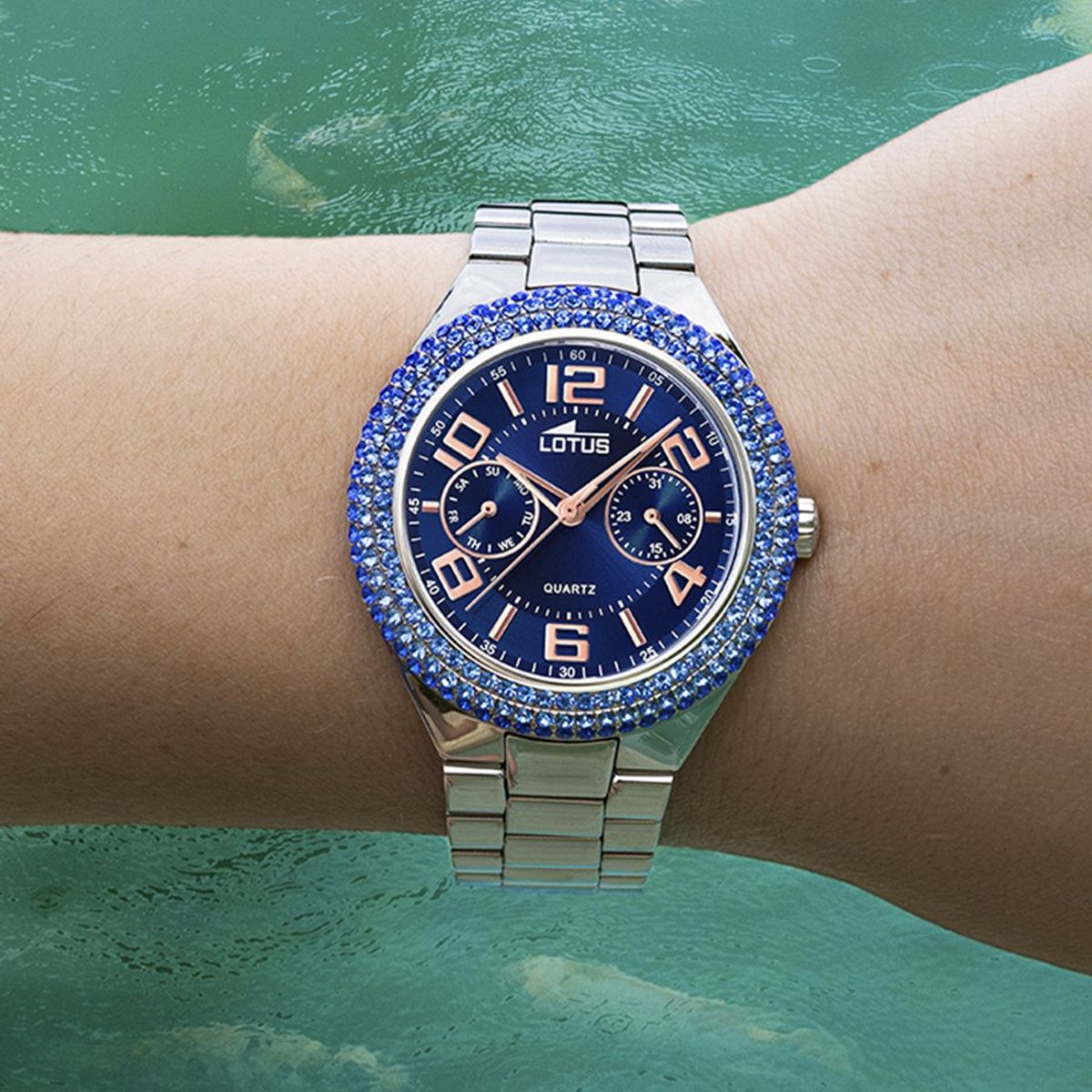 LOTUS - Reloj 18909/1 Lotus Azul Mujer Bliss
