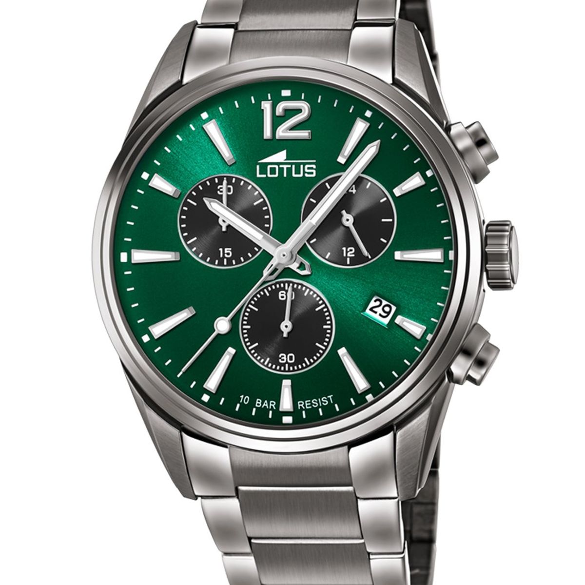 LOTUS - Reloj 18682/4 Lotus Verde Hombre Chrono