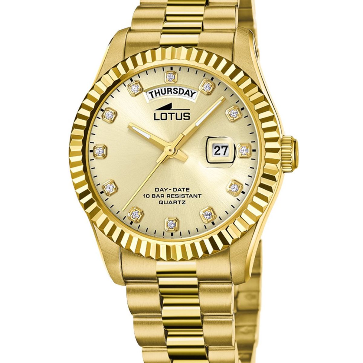 LOTUS - Reloj 18857/5 Lotus Dorado Hombre The Ambassadors Collection