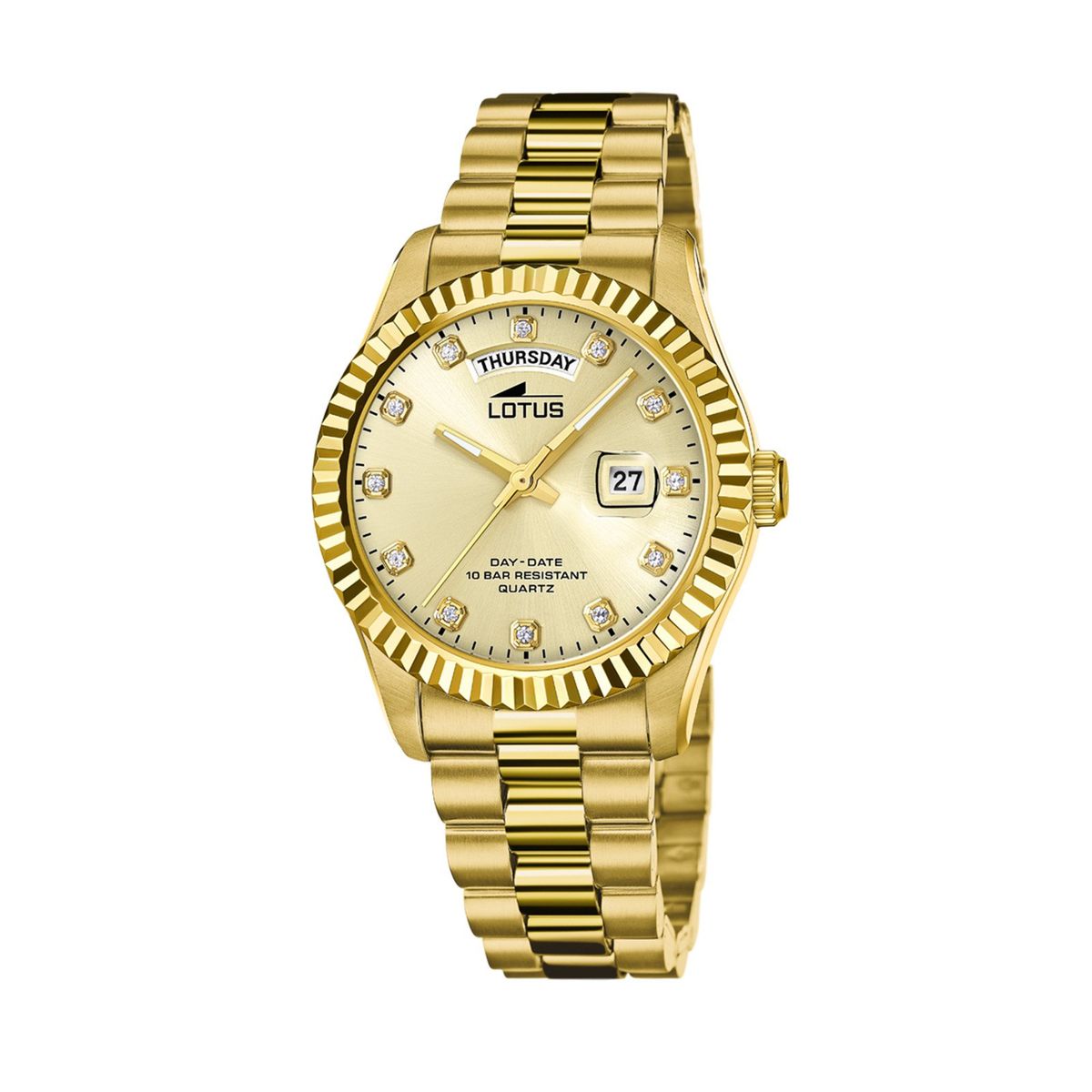 LOTUS - Reloj 18857/5 Lotus Dorado Hombre The Ambassadors Collection