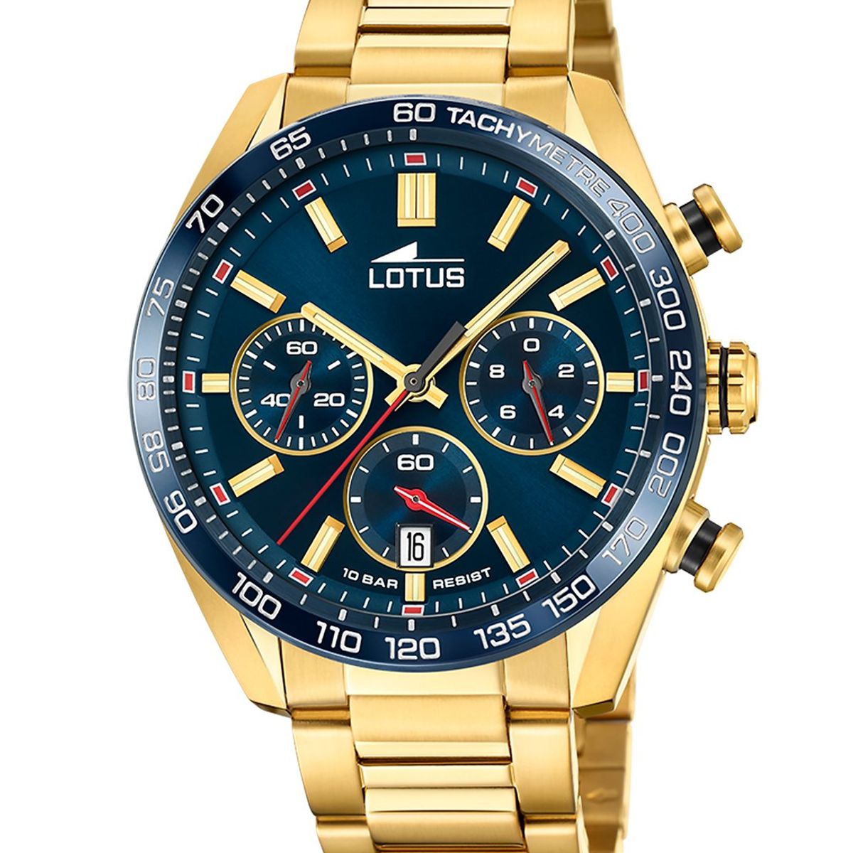LOTUS - Reloj 18917/4 Lotus Dorado Hombre Chrono