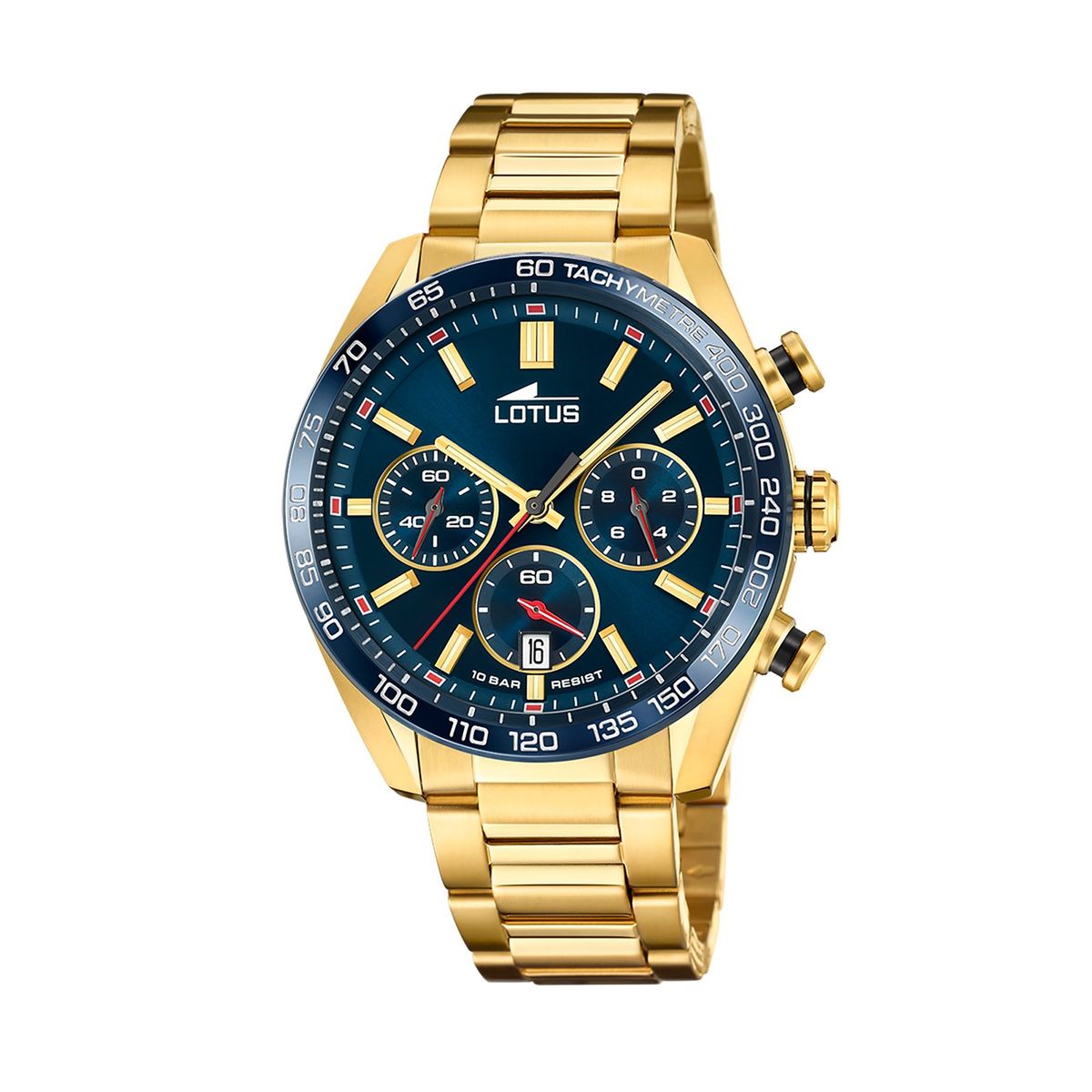 LOTUS - Reloj 18917/4 Lotus Dorado Hombre Chrono