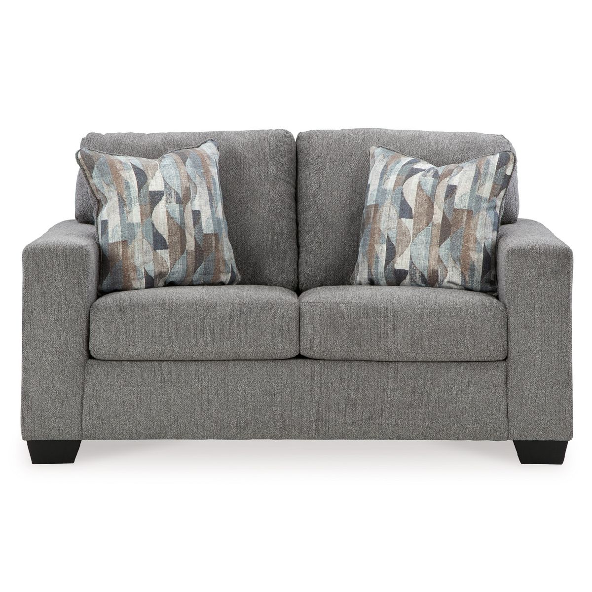 ASHLEY - Sofá 2 cuerpos Deltona graphite