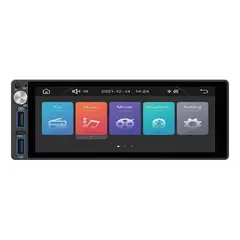 AIWA - Radio Auto Android 1 Din Con Pantalla Tactil Aw-a485bt