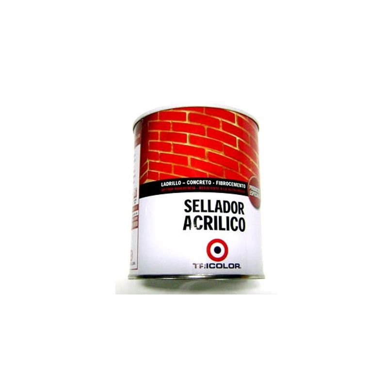 TRICOLOR - SELLADOR ACRILICO 1/4 GAL INCOLORO TRIC