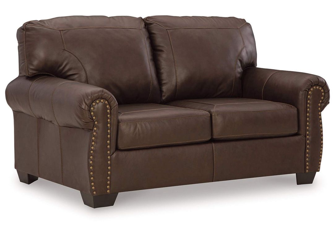 Sofa cuero 2 cuerpos Colleton