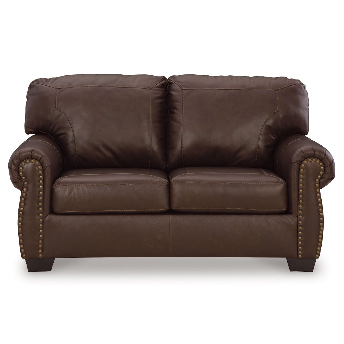 ASHLEY - Sofá cuero 2 cuerpos Colleton