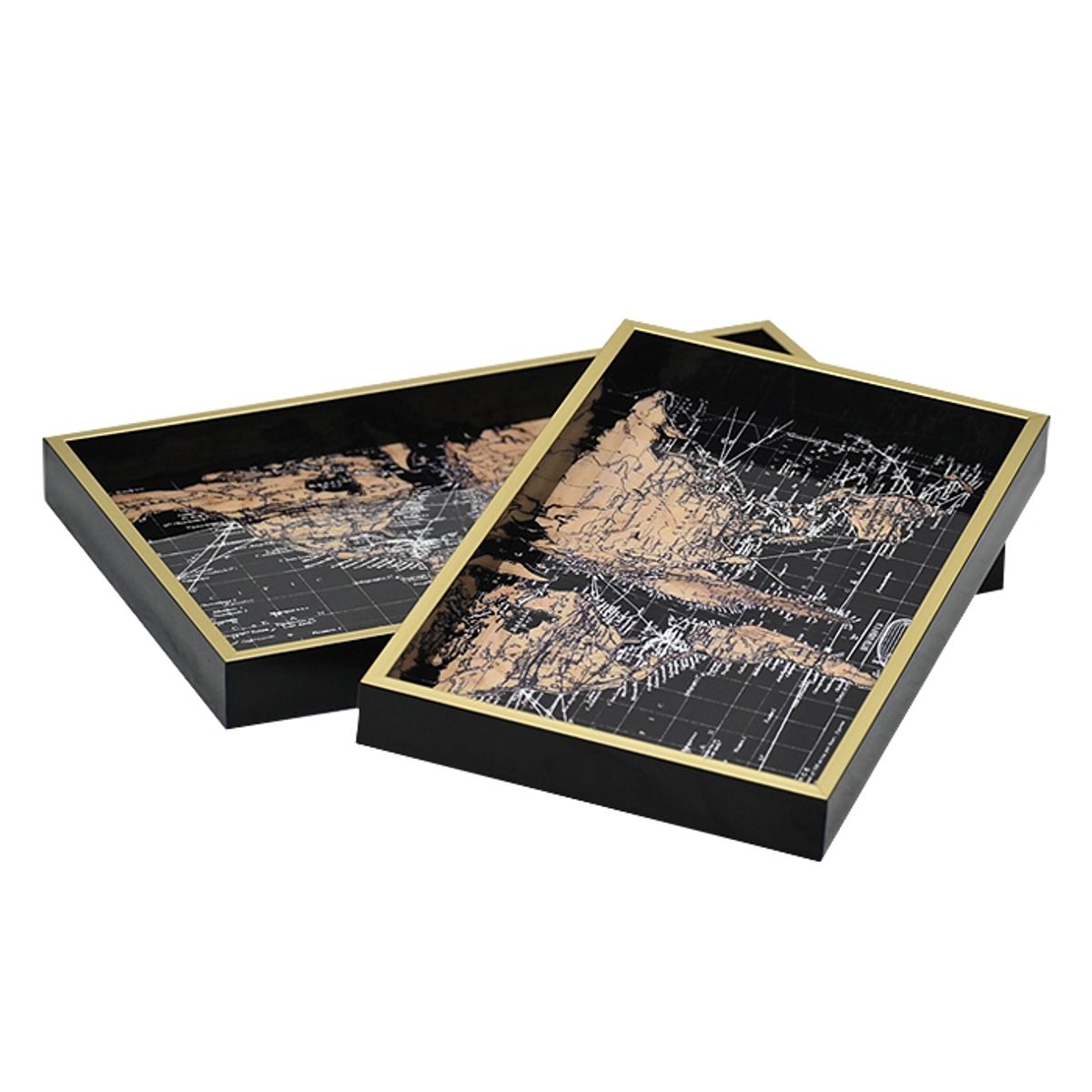 GENERICO - Set Bandejas World 2 Piezas