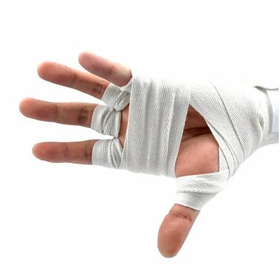 Imagen 2 del producto Vendas Boxeo - Par - Wraps 5cm X 4mt - blancas - Algodón