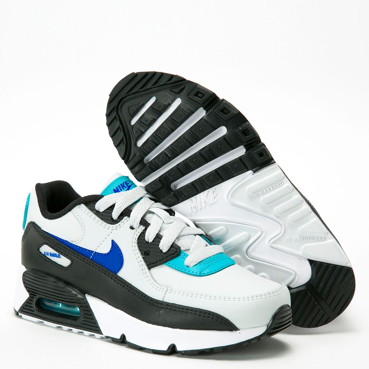 NIKE - Air Max 90 Zapatilla Urbana Niño Blanca