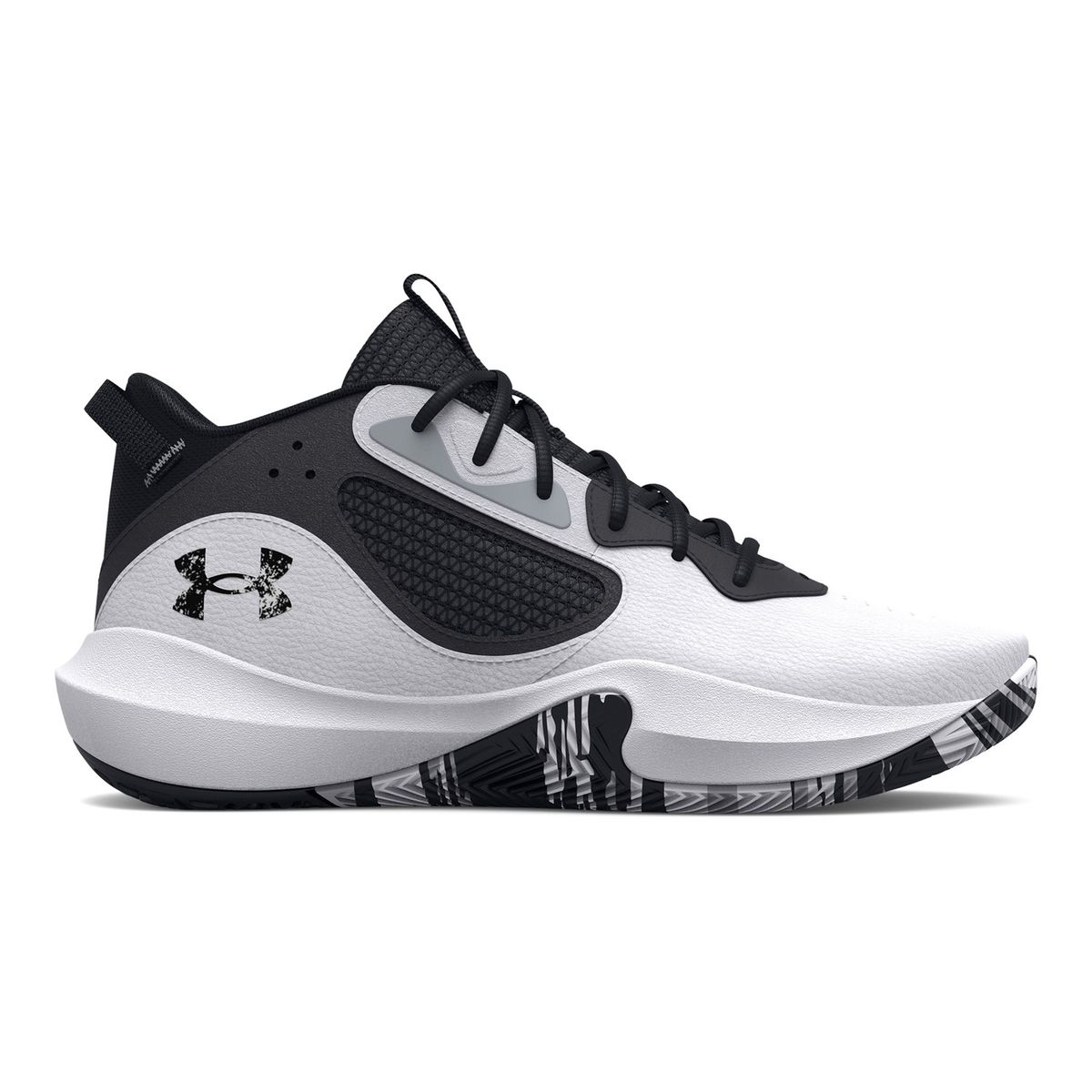 UNDER ARMOUR - Zapatillas de basketball Lockdown 6 unisex Blanco UNDER ARMOUR