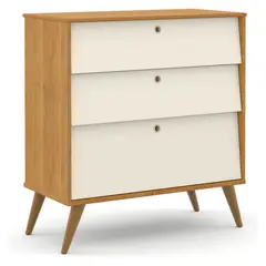 KIDSCOOL - Cómoda Gold Gris Ecowood