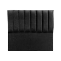 Respaldo Tubular al piso FELPA NEGRA 2 PLAZAS