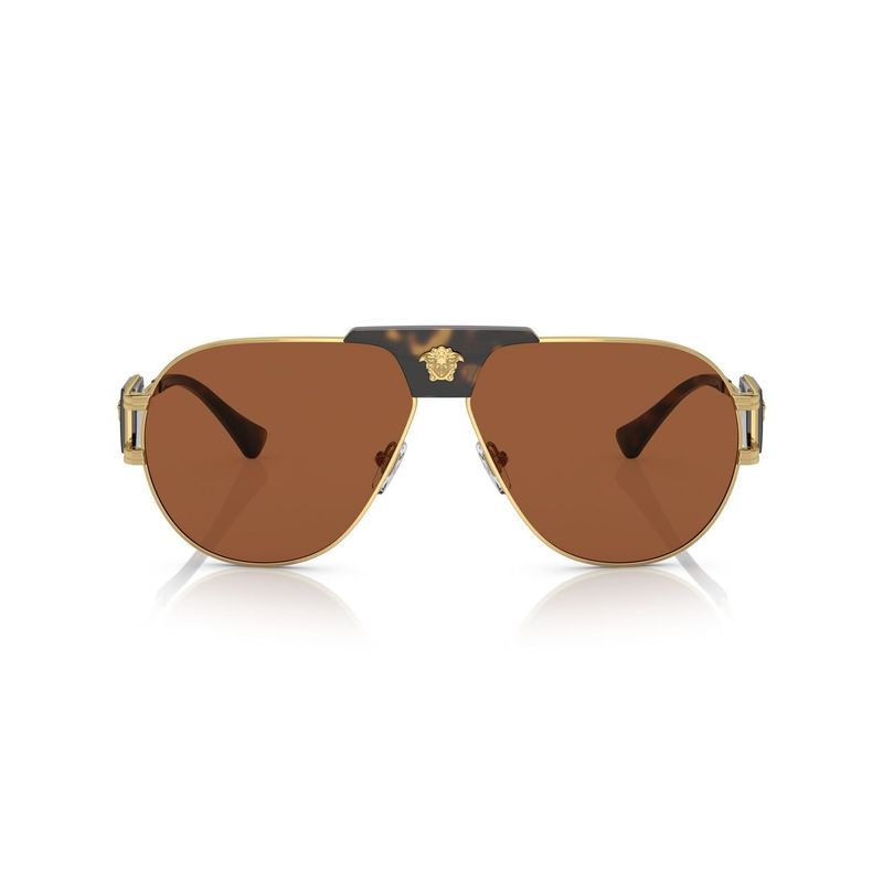 VERSACE - Anteojos De Sol Versace VE2252  Dorado Hombre