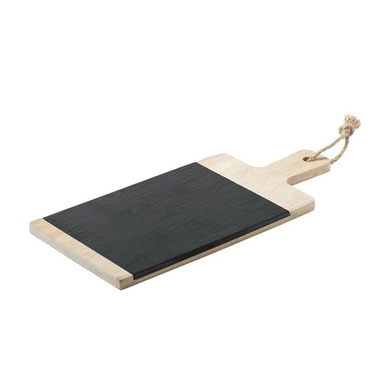 IMPORTCLICK - Tabla Coctel Pizarra Madera Sisim 13x28 CM IMPORTCLICK